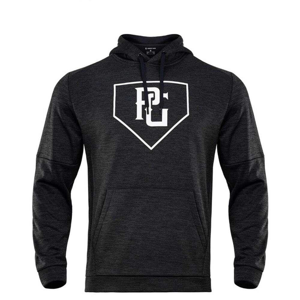 Perfect Game, Baseball Hoodie, Dark Gray, Youth XLarge, NB79